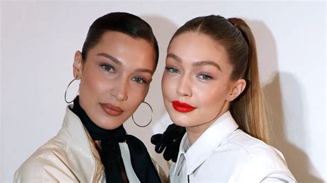 Gigi and Bella Hadid Channel Eve in the Garden of .